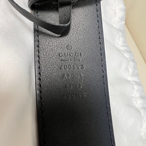 Gucci 2015 RE-EDITION WIDE LEATHER BELT. - Picture 3 of 7